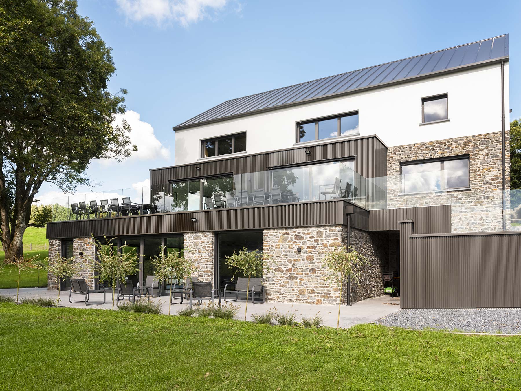 Pan Champs Sud - Ville de luxe maison de vacances en Ardenne - Bastogne / Houffalize