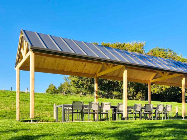 Villa vacances Ardenne - Pan Champs Sud - 22 personnes - Kiosque / plancha